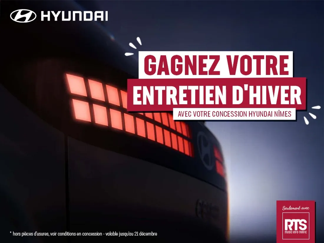 Gagnez votre entretien de voiture d'hiver avec Hyundai Nimes