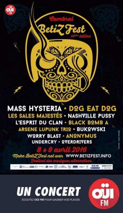 Le Betizfest dans Bring The Noise ce dimanche 27 mars !