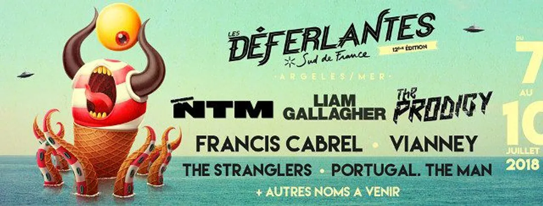 Sept noms pour les Déferlantes sud de France