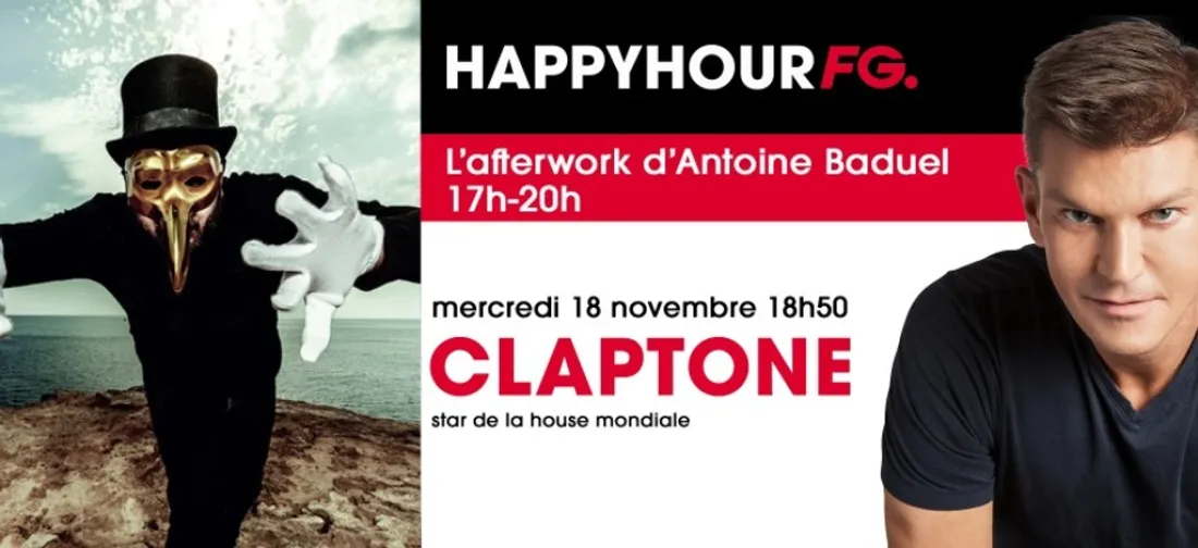 Claptone invité ce soir