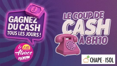 COUP DE CASH CHAPE ISOL