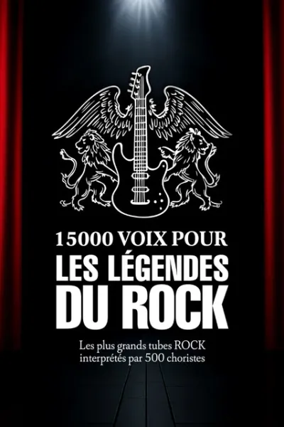 15 000 voix pour les légendes du rock