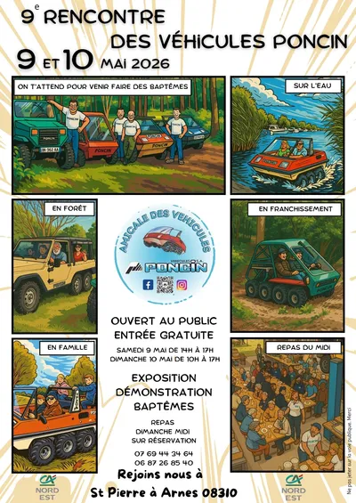 RENCONTRE DES VÉHICULES PONCIN 