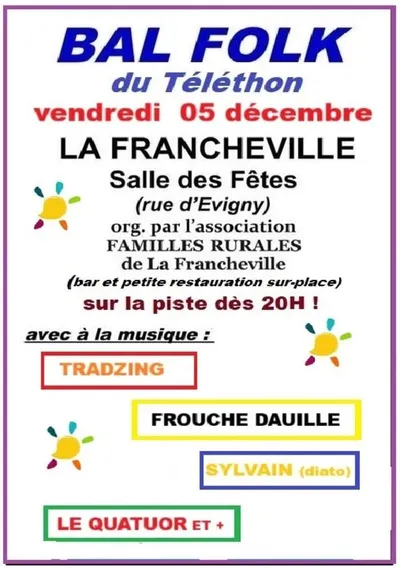 Bal Folk - Téléthon de La Francheville