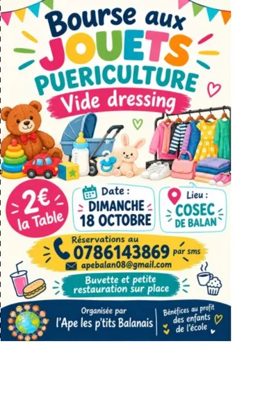 Bourse aux jouets - Balan 