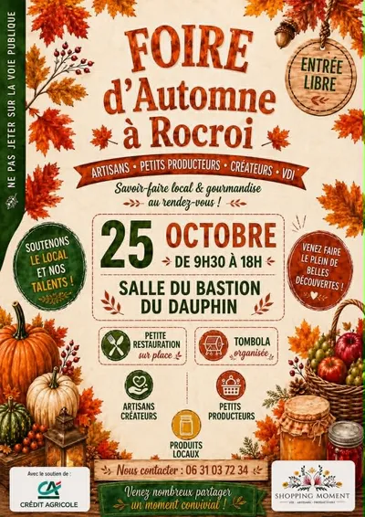 FOIRE D'AUTOMNE - ROCROI 