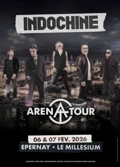 Indochine - Concert Epernay