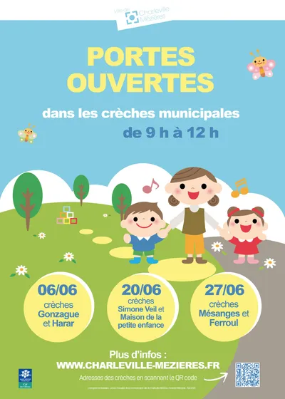 PORTES OUVERTES - CRÈCHES MUNICIPALES