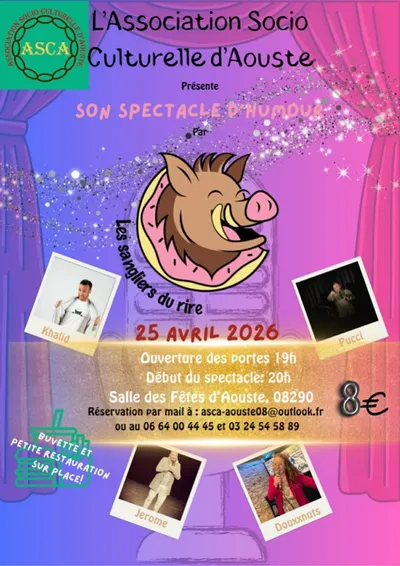 SPECTACLE D'HUMOUR - 25.04.2026