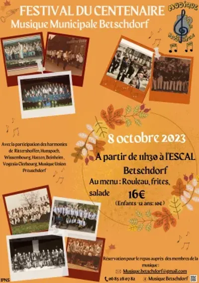 Festival du Centenaire de la Musique de Betschdorf