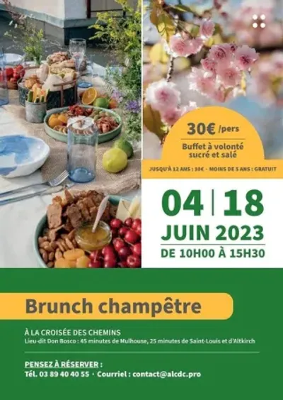 “Brunchons dans un esprit champêtre !”