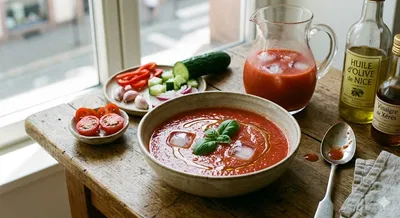 Gaspacho de tomates cerises