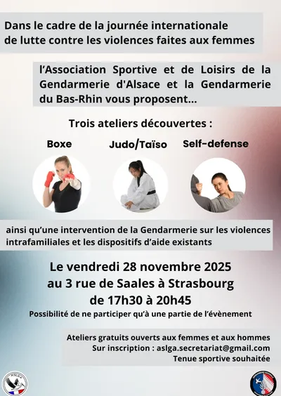 Strasbourg : sensibilisation lutte contre les violences faites aux femmes