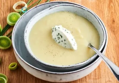 Soupe poireaux, pommes de terre