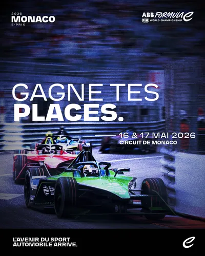 GAGNEZ DES INVITATIONS POUR LE MONACO E- PRIX 2026