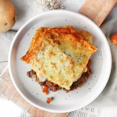 Hachis parmentier aux lentilles