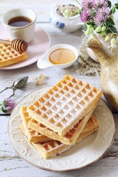 Gaufres gourmandes sans lactose