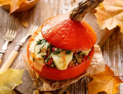 Petit potimarron farci