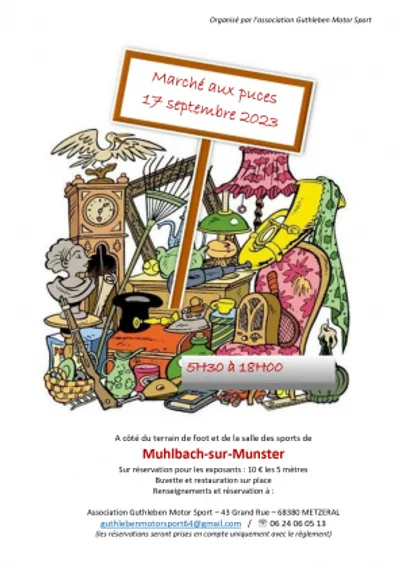 Marché aux Puces à Muhlbach sur Munster