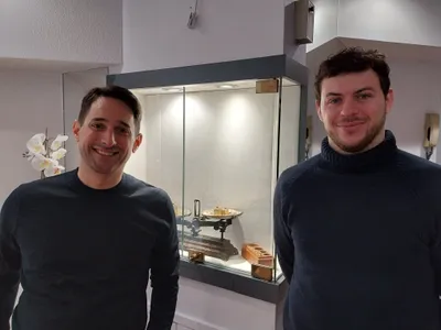 Olivier et Alexandre négociants en métaux précieux à Mulhouse