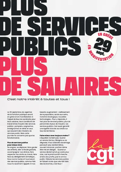 Budget 2027 : les fonctionnaires appelés à se mobiliser