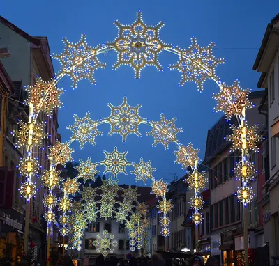 Rue lumières Noël Montbéliard