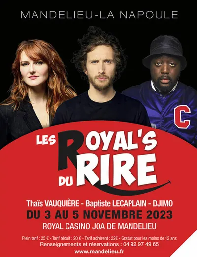 30/10/23 : "les Royal’s du Rire" à Mandelieu