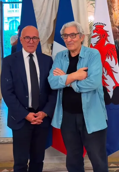 Boualem Sansal reçoit l’Aigle de Nice