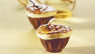 Cocottes de foie gras en croute