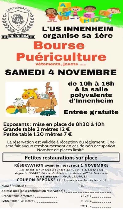 Bourse Puériculture