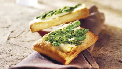Feuilleté aux asperges