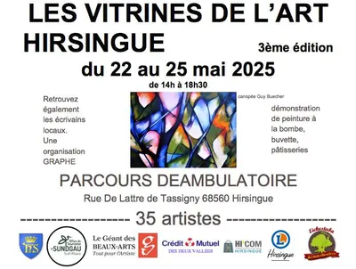 vitrines de l'art