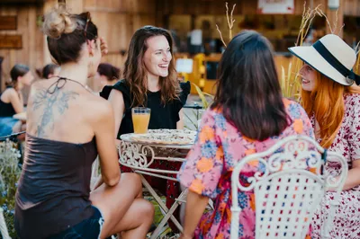 Les cockatils aux jardins