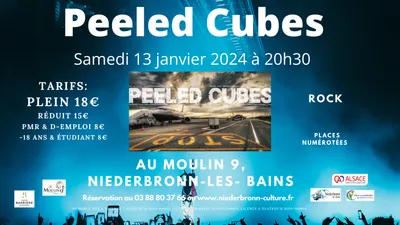 Concert PEELED CUBES Au Moulin 9 à Niederbronn-les-bains