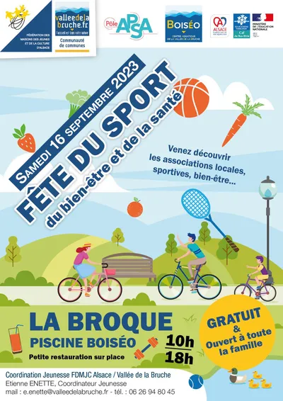 1ère édition de la fête du sport Centre aquatique Boiséo