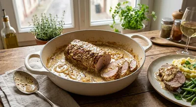 Filet mignon à la moutarde