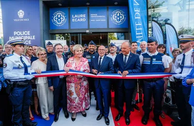 Nice : un nouveau poste de police municipale inauguré à Saint-Roch