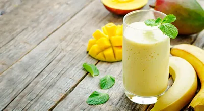 Crème mangue banane ultra facile