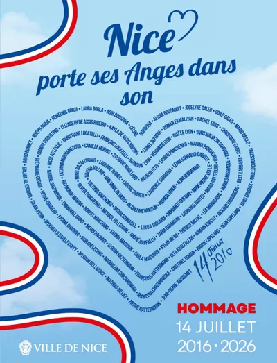 10 ans après l’attentat du 14 Juillet : Nice rend hommage aux victimes