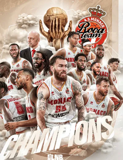 16/06/23 : Les basketteurs monégasques sont champions de France