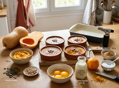 Crème brûlée butternut