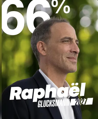 Raphaël Glucksmann remporte la primaire dès le premier tour