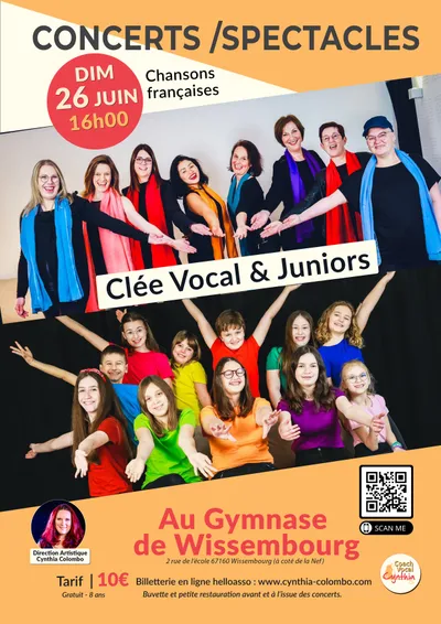  Les ÉLÈVES de Cynthia sur scène