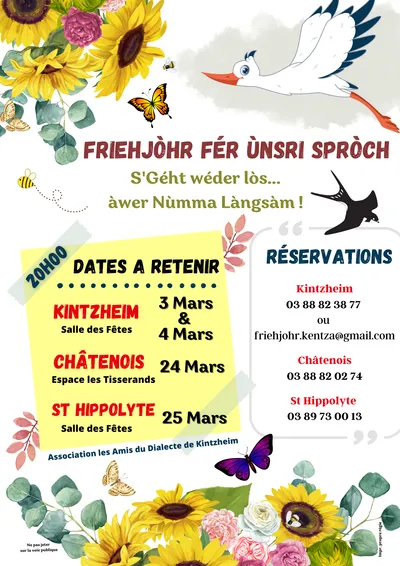 Spectacles Alsaciens Kintzheim