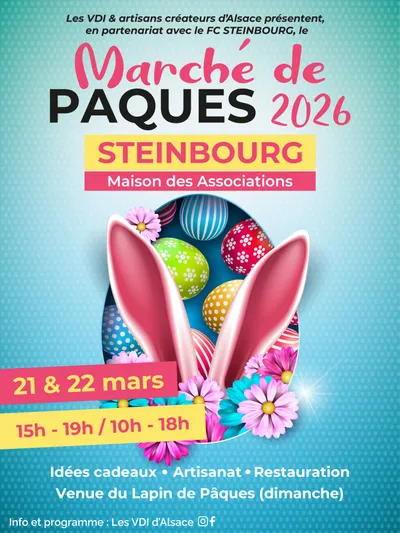 STEINBOURG : marché de Pâques 