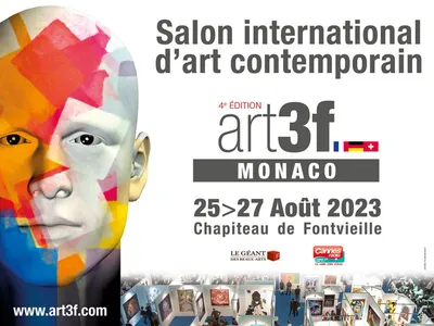 PARTENARIAT CANNES RADIO : art3f à Monaco du 25 au 27/08/23
