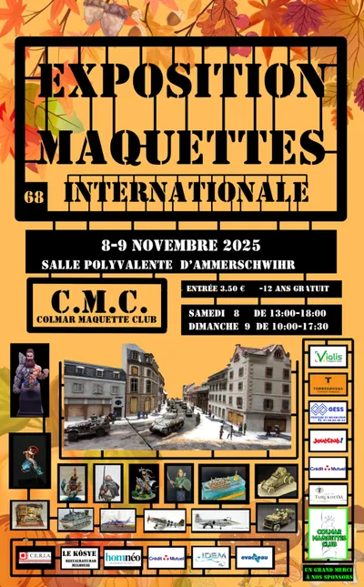 AMMERSCHWIHR : 19e expo internationale de maquettes et modèles réduits