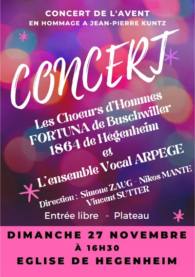 CONCERT DE L'AVENT