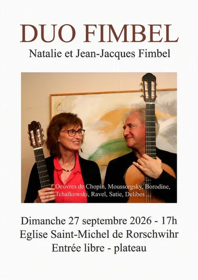 RORSCHWIHR : concert de guitares du duo Fimbel
