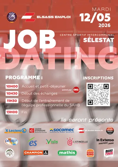 Affiche Job Dating 2026